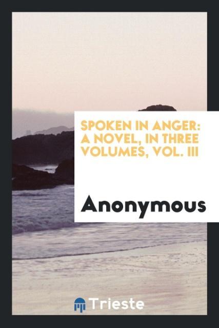 Книга Spoken in Anger 