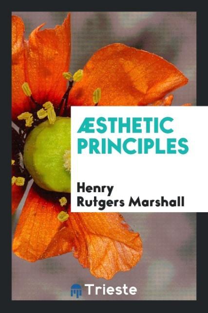 Kniha sthetic Principles HENRY RUTGE MARSHALL