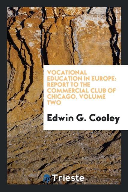 Kniha Vocational Education in Europe EDWIN G. COOLEY