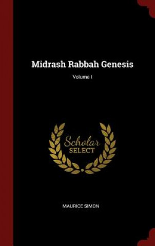Könyv Midrash Rabbah Genesis; Volume I MAURICE SIMON
