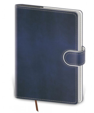 Papírenské zboží Zápisník Flip L linkovaný modro/bílý 