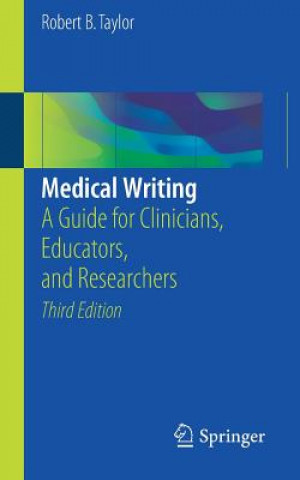 Könyv Medical Writing Robert B. Taylor