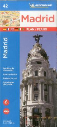 Book Michelin Madrid Map 42 