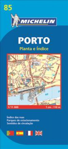 Nyomtatványok Porto - Michelin City Plan 85 