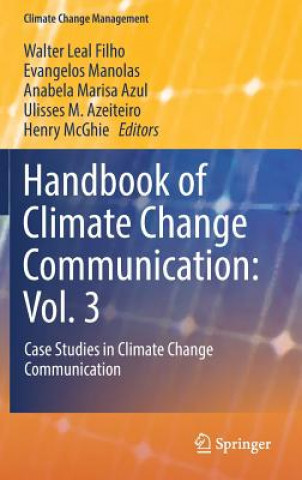 Livre Handbook of Climate Change Communication: Vol. 3 Walter Leal Filho