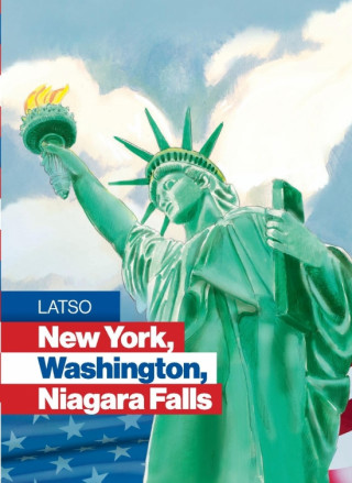 Knjiga "New York, Washigton, Niagara Falls" LATSO
