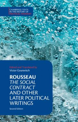 Kniha Rousseau: The Social Contract and Other Later Political Writings TRANSLATE  EDITED AN