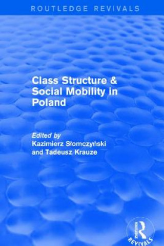 Knjiga Revival: Class Structure and Social Mobility in Poland (1980) SLOMCZYNSKI