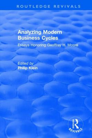 Kniha Analyzing Modern Business Cycles KLEIN