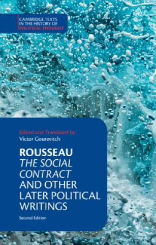 Kniha Rousseau: The Social Contract and Other Later Political Writings TRANSLATE  EDITED AN