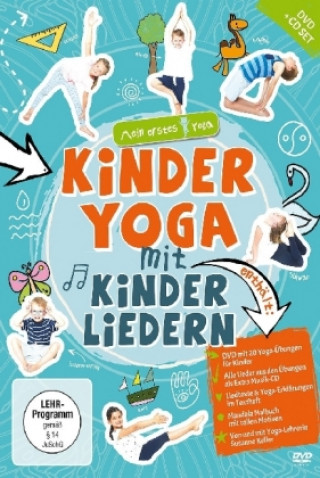 Видео Kinderyoga mit Kinderliedern, 1 DVD + 1 Audio-CD Susanne Keller