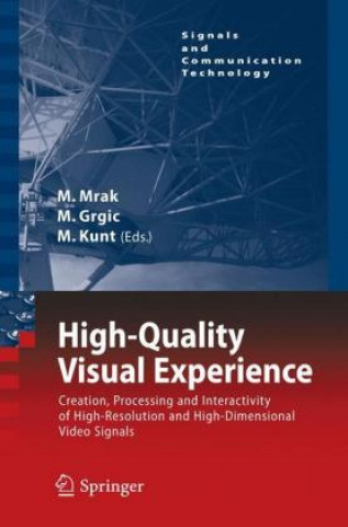 Kniha High-Quality Visual Experience Marta Mrak