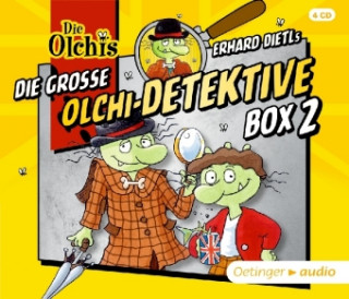Audio Die große Olchi-Detektive Box 2 (4CD) Erhard Dietl