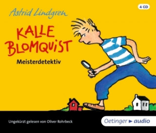 Audio Kalle Blomquist Meisterdetektiv (4 CD) Astrid Lindgren