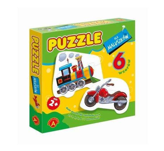 Játék Puzzle dla maluszków lokomotywa 