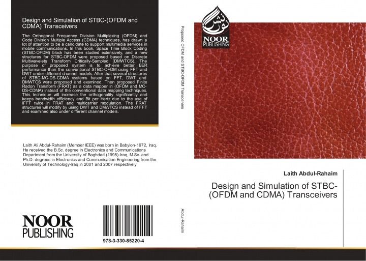 Kniha Design and Simulation of STBC-(OFDM and CDMA) Transceivers Laith Abdul-Rahaim