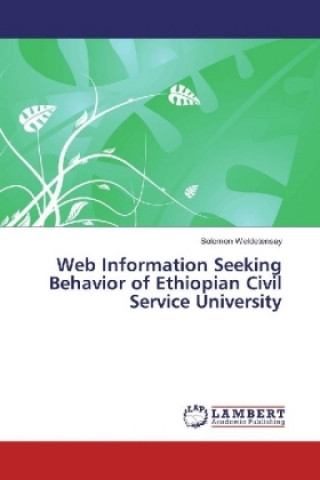 Könyv Web Information Seeking Behavior of Ethiopian Civil Service University Solomon Weldetensay
