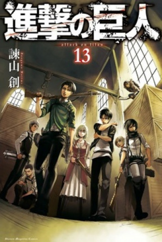 Kniha Útok titánů 13 Hajime Isayama