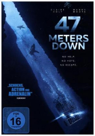 Video 47 Meters Down, 1 DVD Johannes Roberts