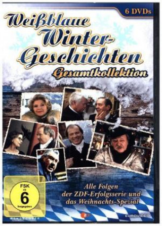 Video Weißblaue Wintergeschichten - Gesamtkollektion, 6 DVD, 6 DVD-Video Gustl Bayrhammer