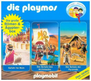 Hanganyagok Die Playmos - Box Römer + Ägypter Simon X. Rost