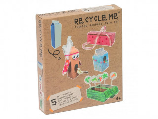 Hra/Hračka Re-cycle-me set pro holky - Karton od mléka 