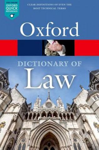 Carte Dictionary of Law Jonathan Law