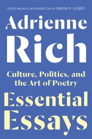 Könyv Essential Essays Adrienne Rich