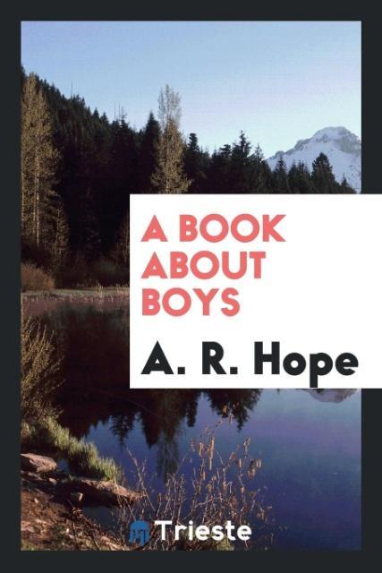 Kniha Book about Boys A. R. HOPE