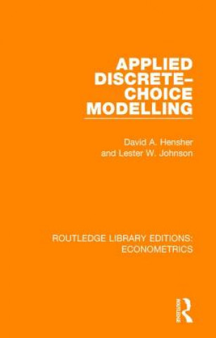 Buch Applied Discrete-Choice Modelling Hensher
