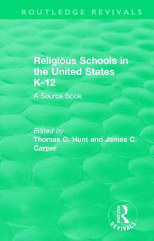 Kniha Religious Schools in the United States K-12 (1993) 