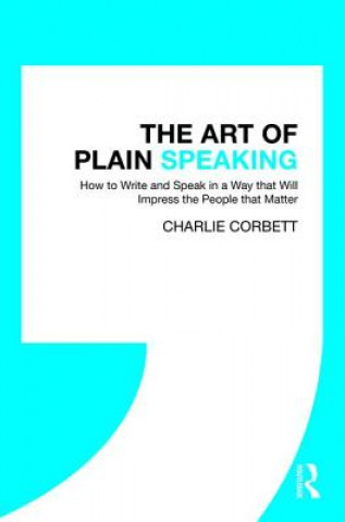Kniha Art of Plain Speaking CORBETT