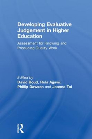 Книга Developing Evaluative Judgement in Higher Education 