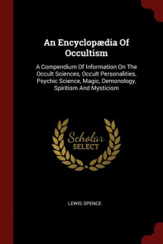 Carte Encyclopaedia of Occultism LEWIS SPENCE