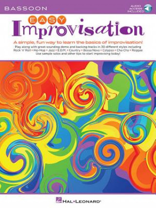 Book EASY IMPROVISATION BASSOON Hal Leonard Corp