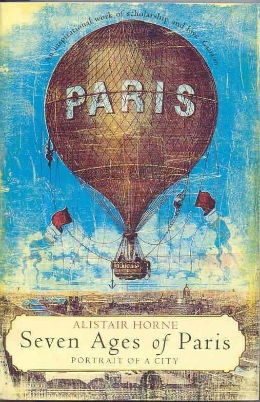 Carte Seven Ages of Paris Alistair Horne