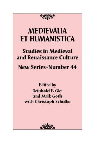 Knjiga Medievalia et Humanistica, No. 44 