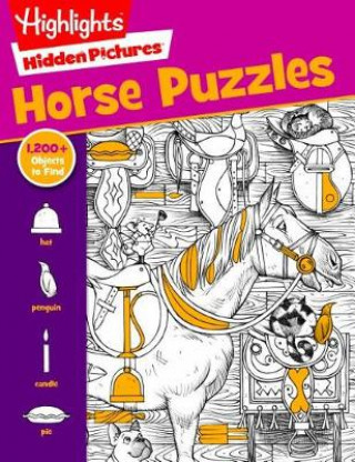Książka Horse Puzzles Highlights For Children