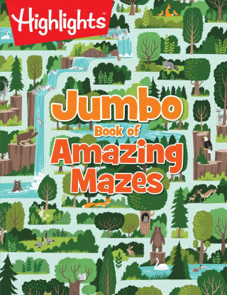 Книга Jumbo Book of Amazing Mazes Highlights
