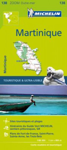 Tiskovina Martinique - Zoom Map 138 Michelin