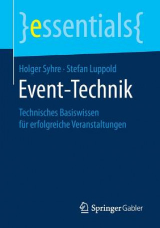 Knjiga Event-Technik Holger Syhre