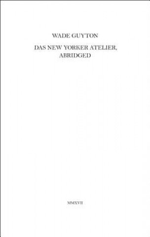 Buch Wade Guyton Agnes Gryczkowska
