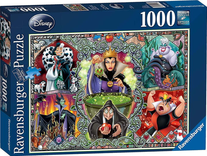 Hra/Hračka Puzzle 1000 Disney Wiedźmy 