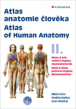 Kniha Atlas anatomie člověka II. Miloš Grim