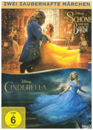 Video Die Schöne und das Biest / Cinderella (Live-Action Doppelpack), 2 DVDs Virginia Katz Martin Walsh