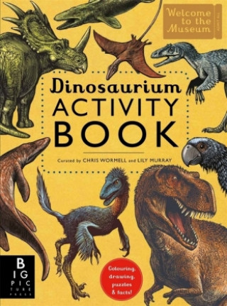 Книга Dinosaurium Activity Book Lily Murray