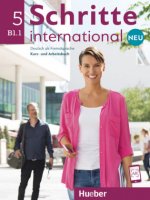 Knjiga Schritte international Neu 5 - Kursbuch + Arbeitsbuch mit Audio-CD Silke Hilpert