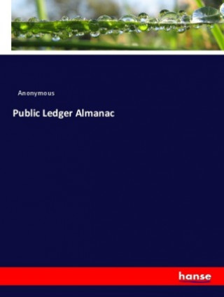 Buch Public Ledger Almanac Anonym