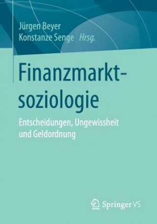 Book Finanzmarktsoziologie Jürgen Beyer