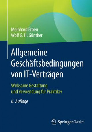 Kniha Allgemeine Geschaftsbedingungen von IT-Vertragen Meinhard Erben